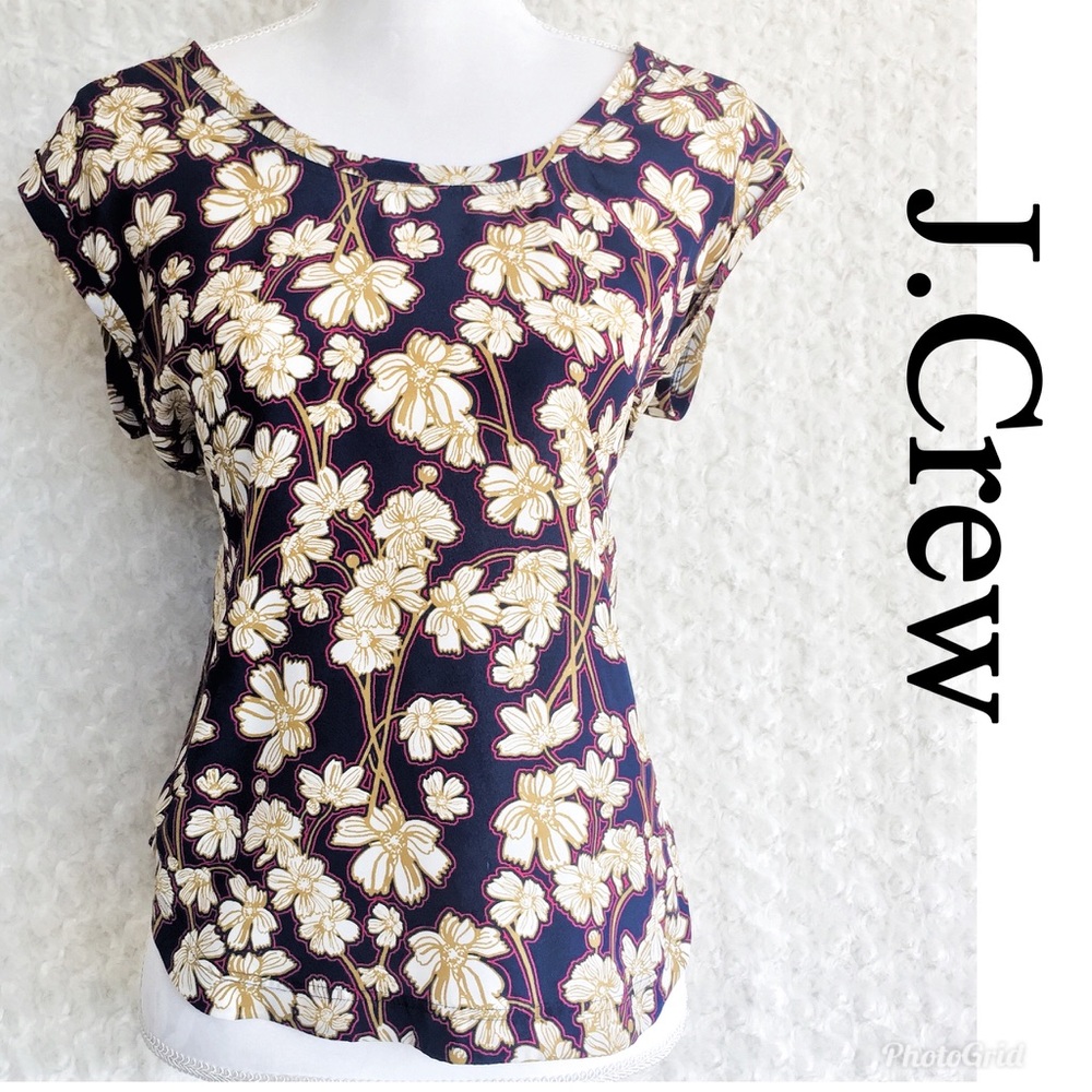 J.Crew floral top🌺